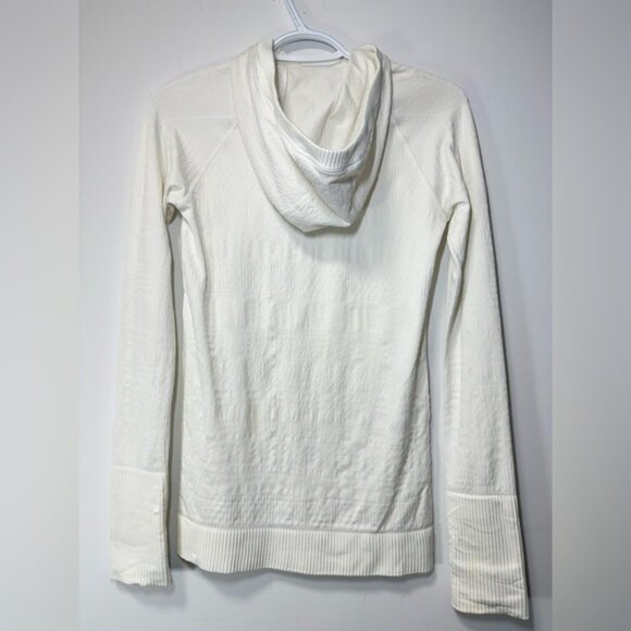 Lululemon White Rest Less Hoodie - Picture 6 of 10